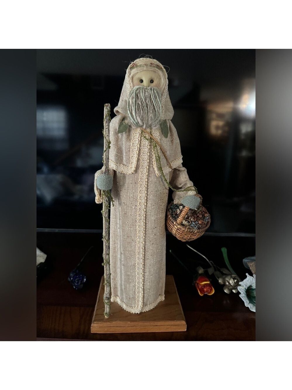 Marie Nelson-Kidd Naturalistic Art Figure "Keeper of the Meadow" (1992)